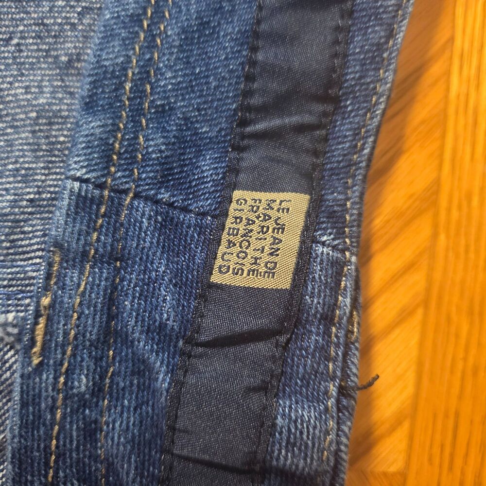 Marithe Francois Girbaud Women's 36 Denim Shorts Vintage Shuttle Tape - Picture 5 of 8